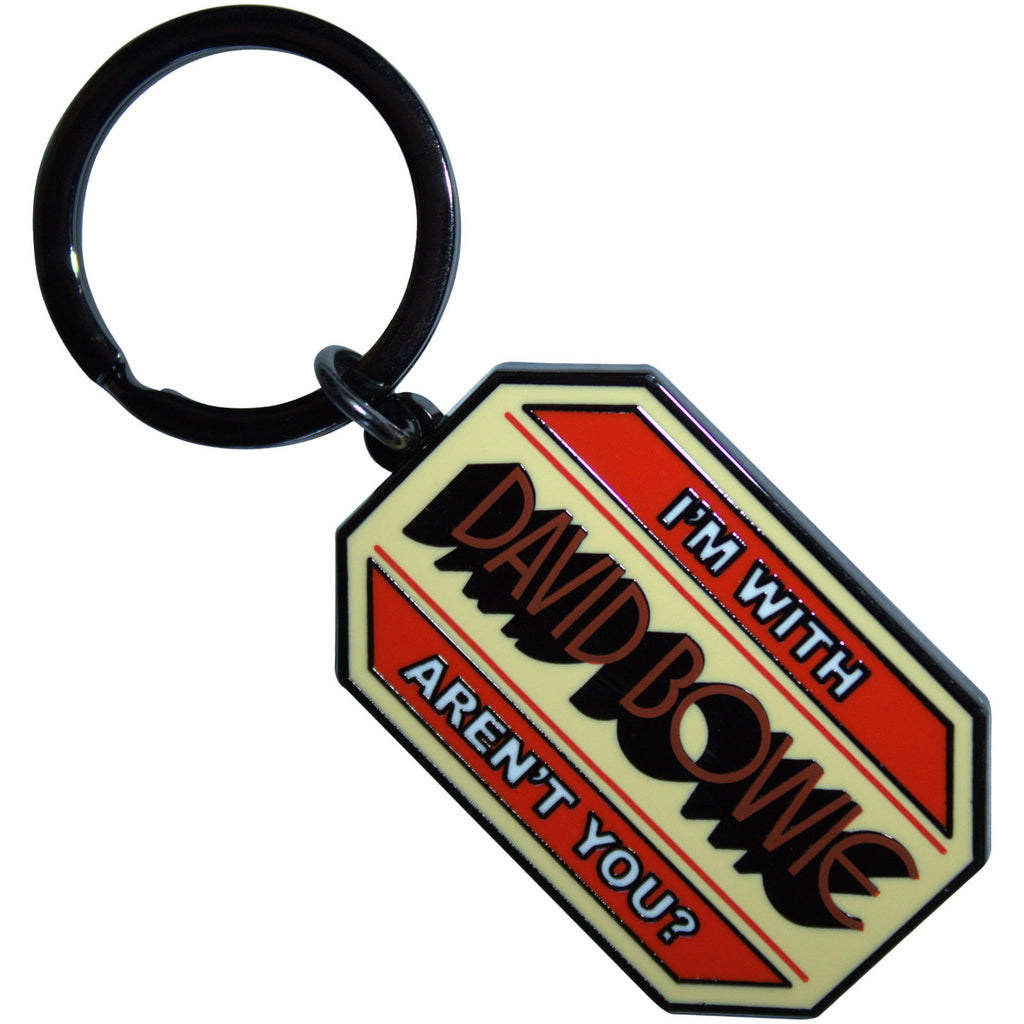 David Bowie Keychain: I'm With...