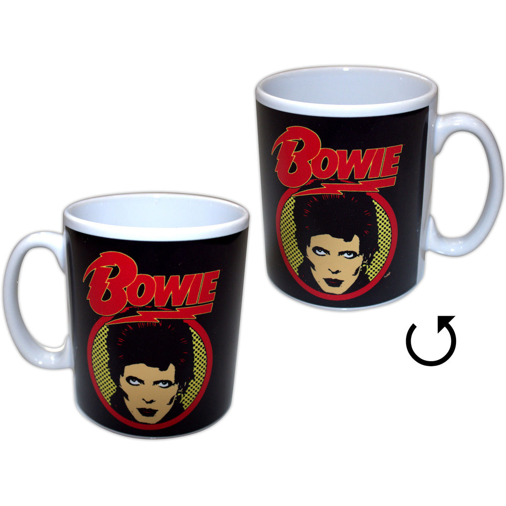 David Bowie Unboxed Mug: Diamond Dog Flash (White)