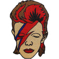 David Bowie Standard Patch: Ziggy Face