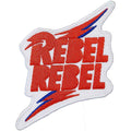 David Bowie Standard Patch: Rebel Rebel