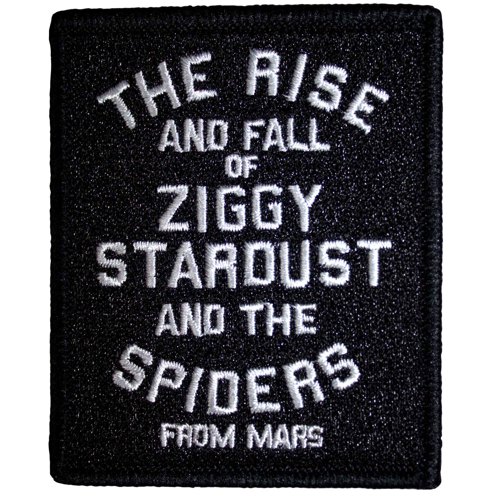 David Bowie Standard Patch: The Rise and Fall