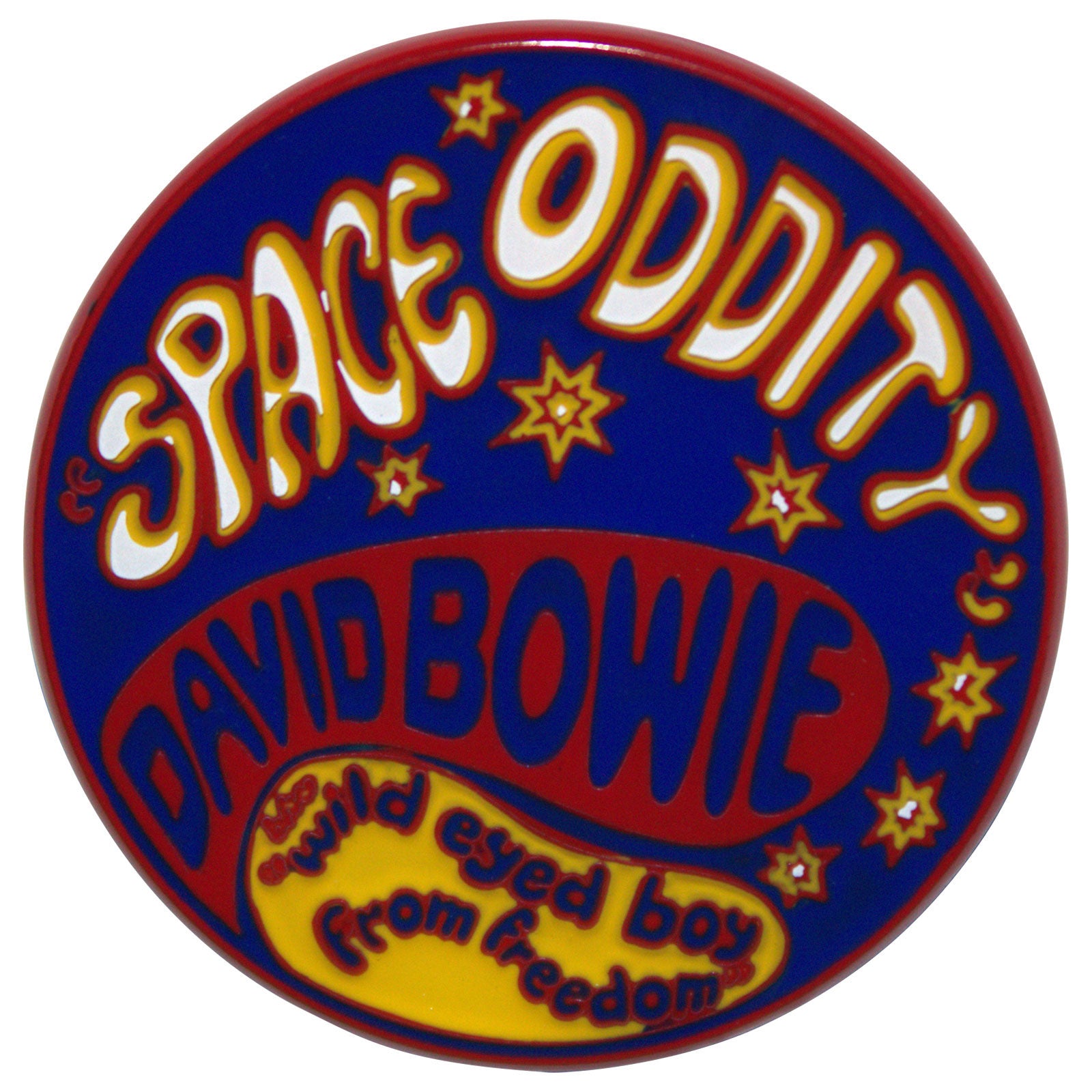 David Bowie Pin Badge: Space Oddity