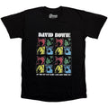 David Bowie Unisex T-Shirt: Kit Kat Klub (Black)