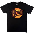 David Bowie Unisex T-Shirt: Diamond Dogs Logo (Black) (Embellished)