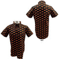 David Bowie Unisex Casual Shirt: Logo Pattern (Black) (All Over Print)