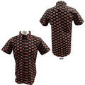 David Bowie Unisex Casual Shirt: World Tour Logo Pattern (Black) (All Over Print)