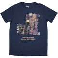 David Bowie Unisex T-Shirt: Ziggy Stardust (Denim Blue)