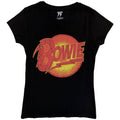 David Bowie Ladies T-Shirt: Diamond Dogs Vintage (Black)