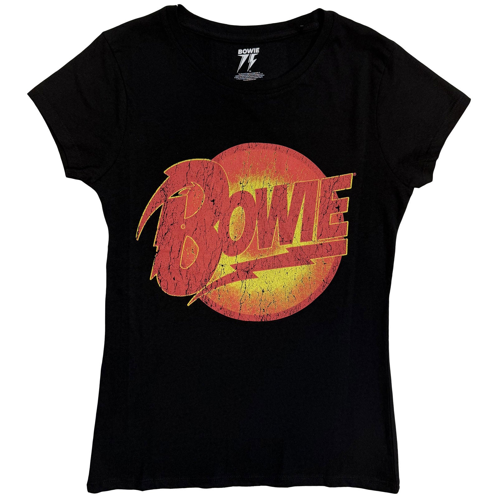 David Bowie Ladies T-Shirt: Diamond Dogs Vintage (Black)