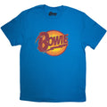 David Bowie Unisex T-Shirt: Vintage Diamond Dogs (Blue)