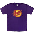 David Bowie Unisex T-Shirt: Vintage Diamond Dogs Logo (Purple)