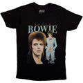 David Bowie Unisex T-Shirt: Life on Mars Homage (Black)