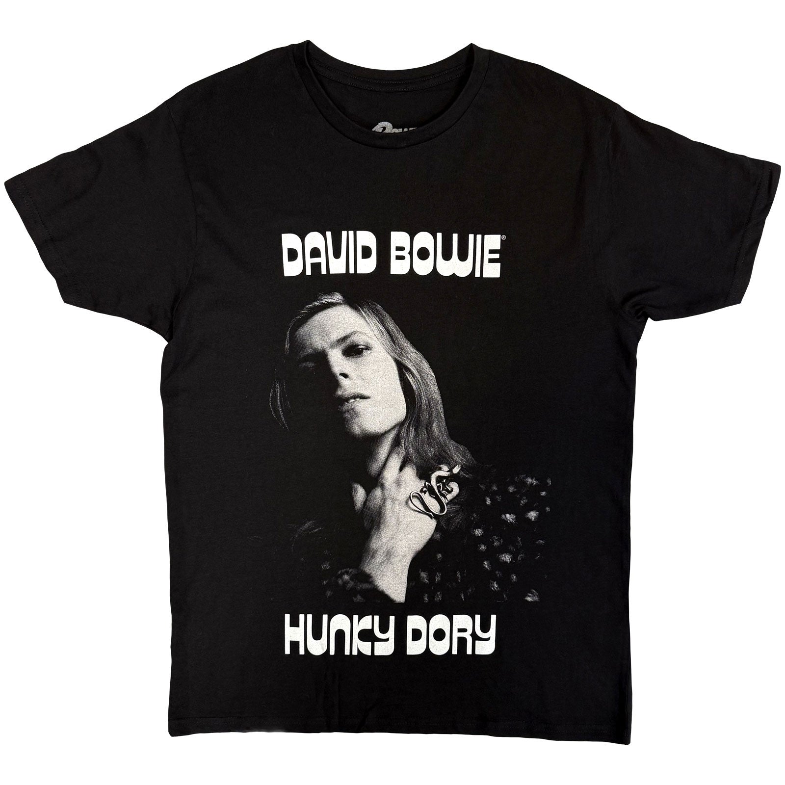 David Bowie Unisex T-Shirt: Hunky Dory 1 (Black)