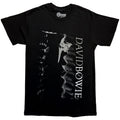 David Bowie Unisex T-Shirt: Distorted (Black)