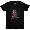David Bowie Unisex T-Shirt: Moonage Multi Davids (Black)