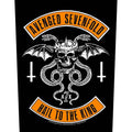 Avenged Sevenfold Back Patch: Biker