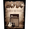 AC/DC Back Patch: In Rock We Trust