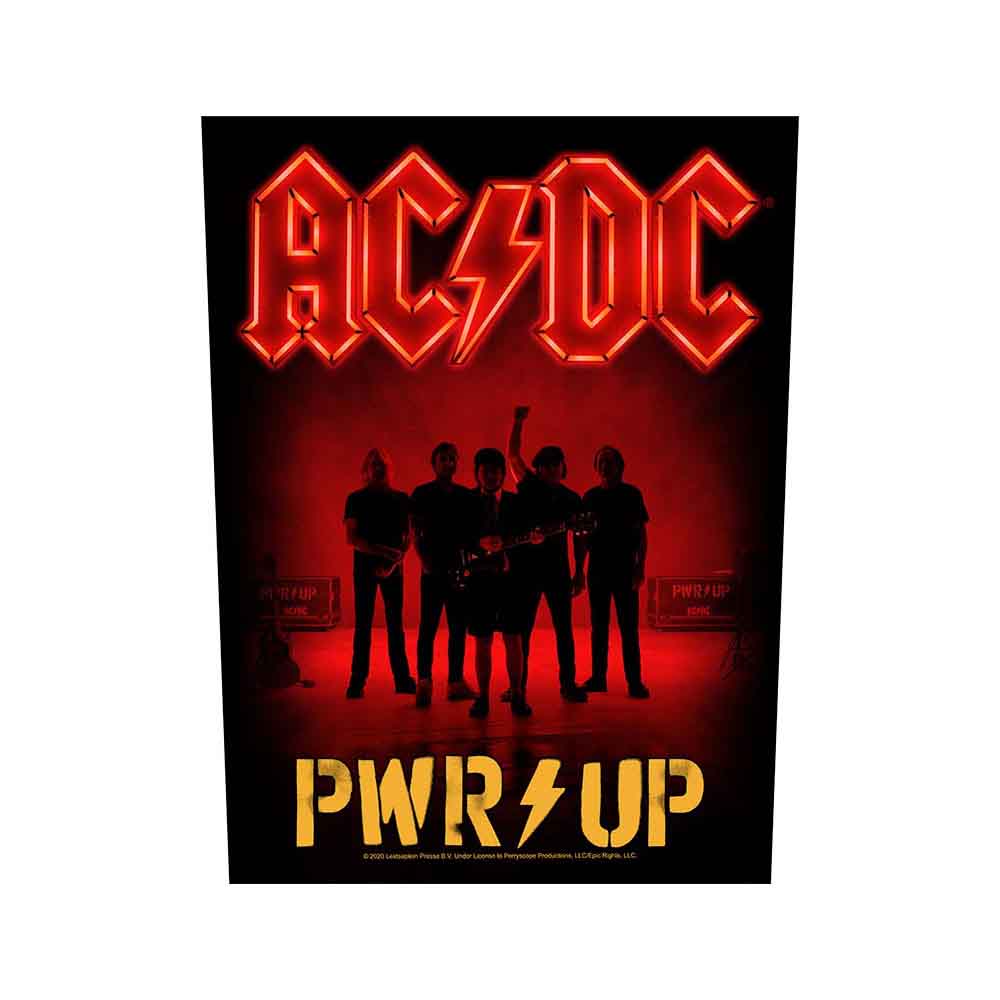 AC/DC Back Patch: PWR-UP Band