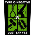 Type O Negative Back Patch: Just Say Yes
