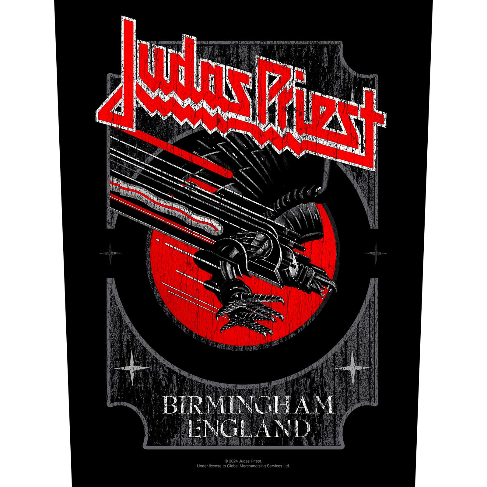 Judas Priest Back Patch: Birmingham