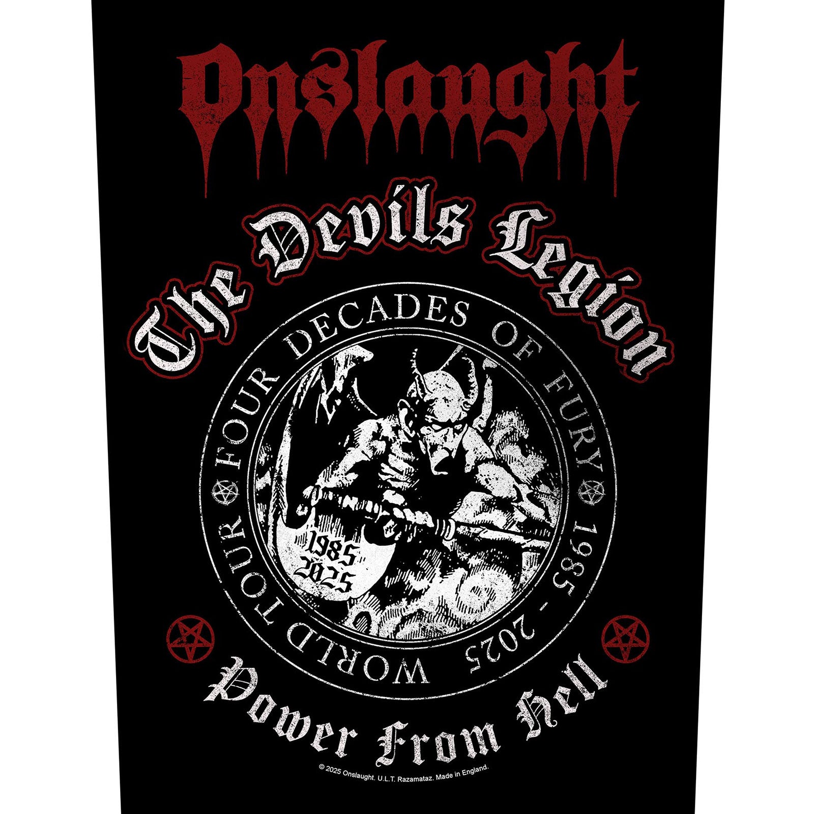 Onslaught Back Patch: The Devils Legion