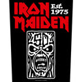 Iron Maiden Back Patch: Est 1975