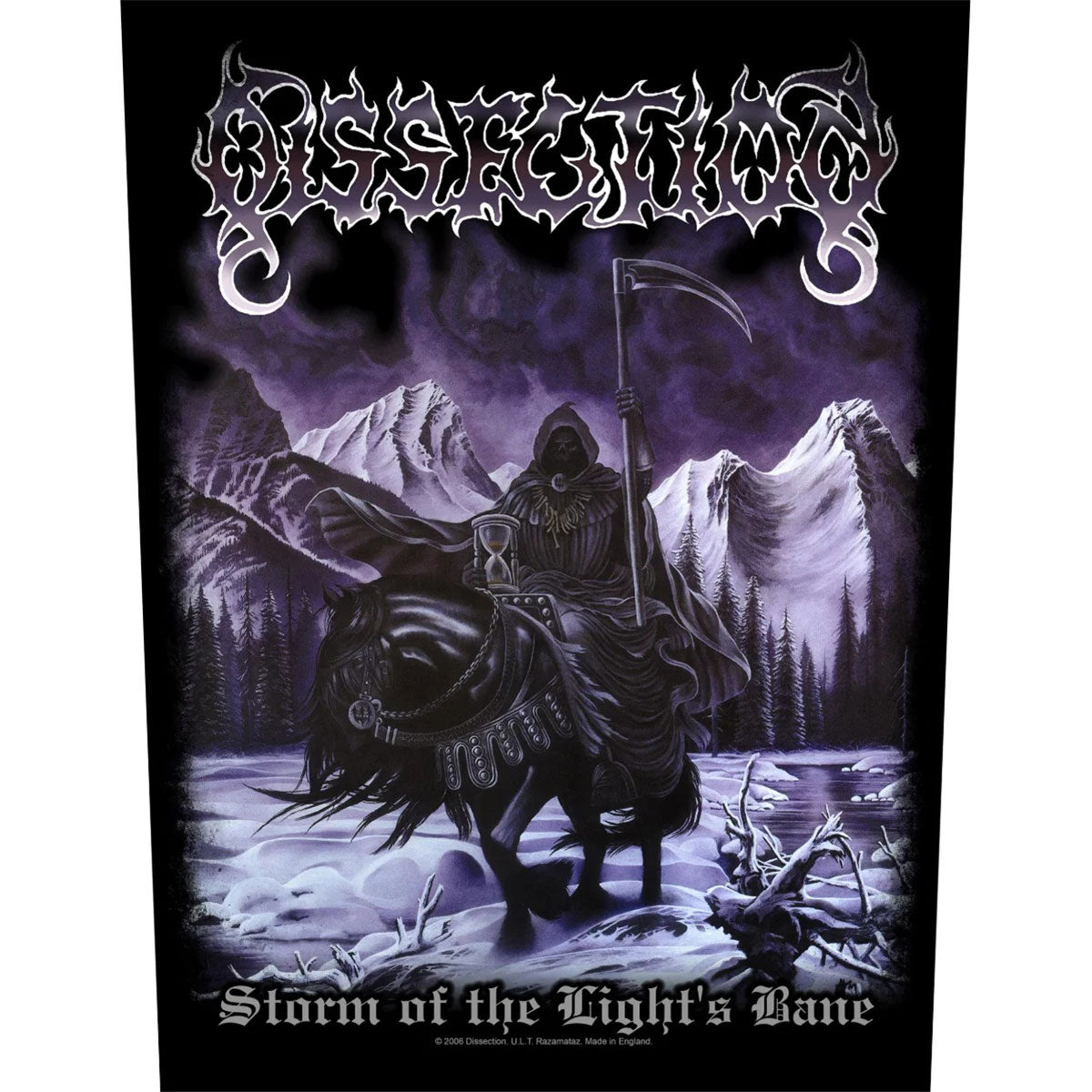 Dissection Back Patch: Storm Of The Light'S Bane