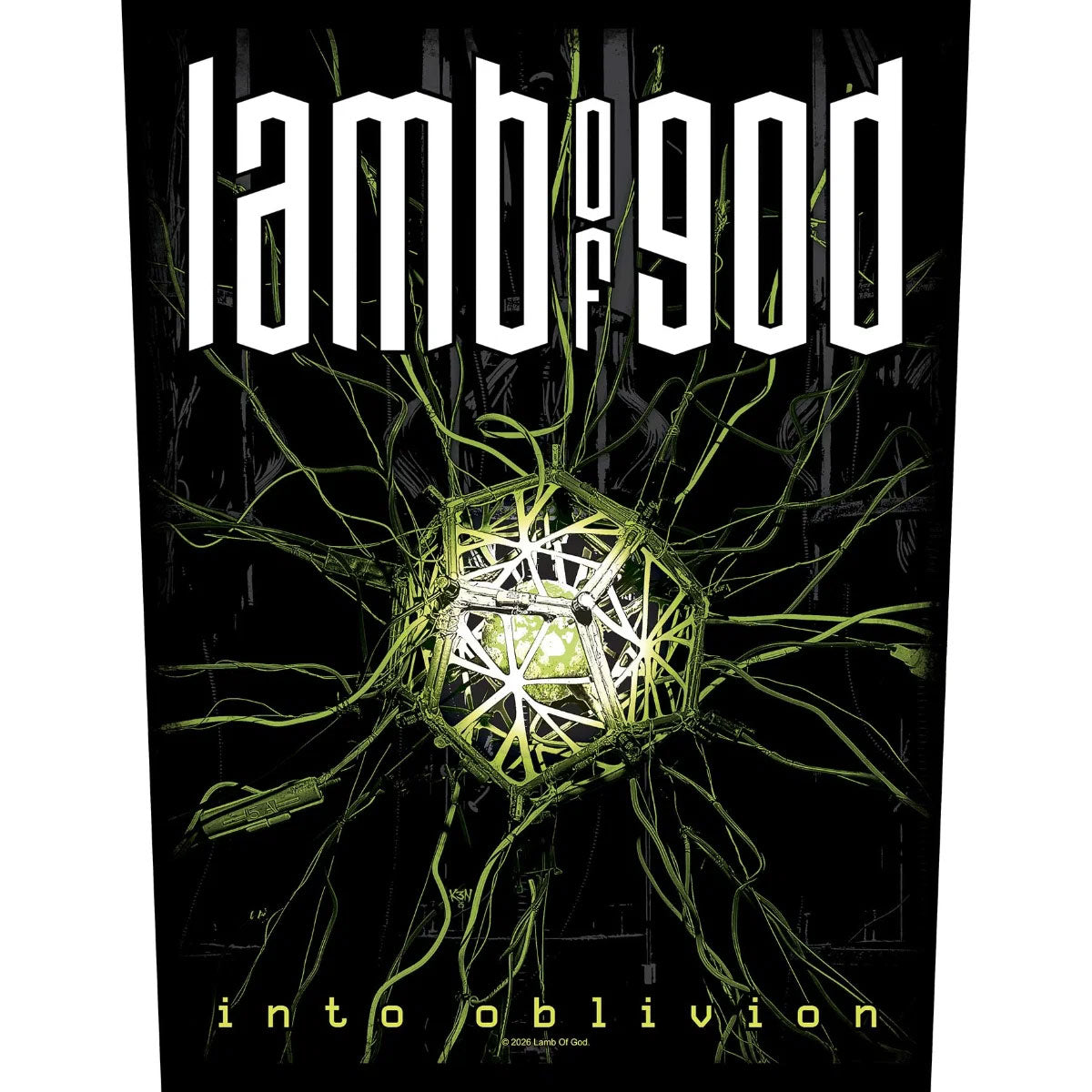 Lamb Of God  Back Patch: Into Oblivion