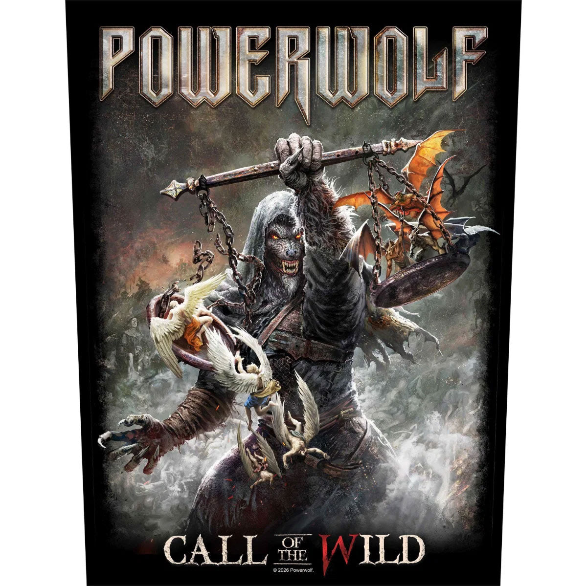 Powerwolf  Back Patch: Call Of The Wild
