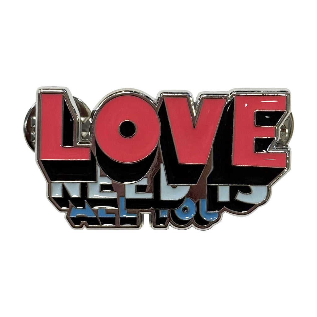 The Beatles Pin Badge: All You Need Is Love