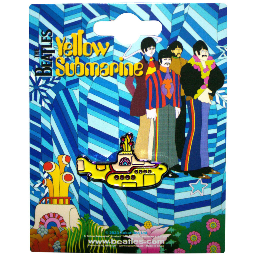 The Beatles Pin Badge: Yellow Submarine