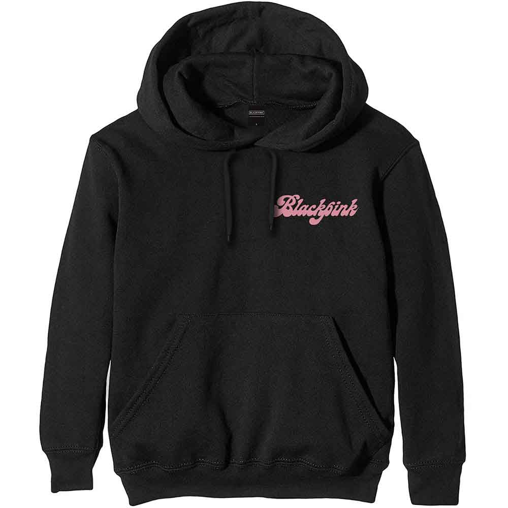 BlackPink Unisex Pullover Hoodie: Photo Back (Black) (Back Print)