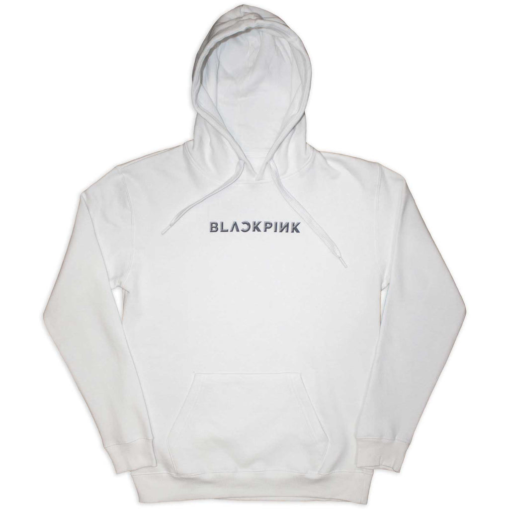 BlackPink Unisex Pullover Hoodie: Born Pink (White) (Back Print)