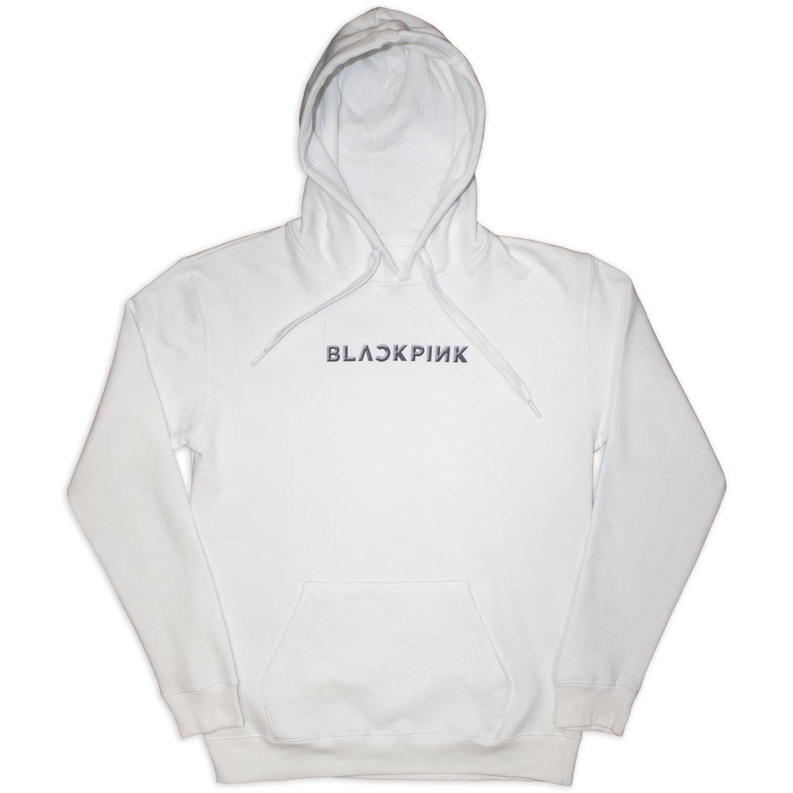 BlackPink Unisex Pullover Hoodie: Born Pink (White) (Back Print)