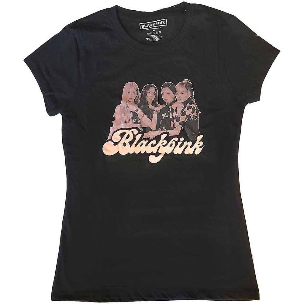 BlackPink Ladies T-Shirt: Photo (Black)