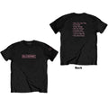 BlackPink Unisex T-Shirt: The Album Track list (Black) (Back Print)