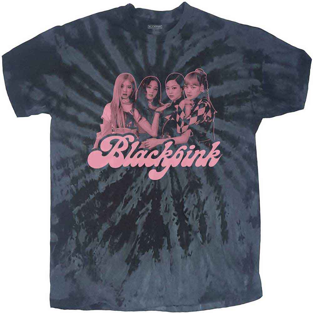 BlackPink Unisex T-Shirt: Photo (Black) (Wash Collection)