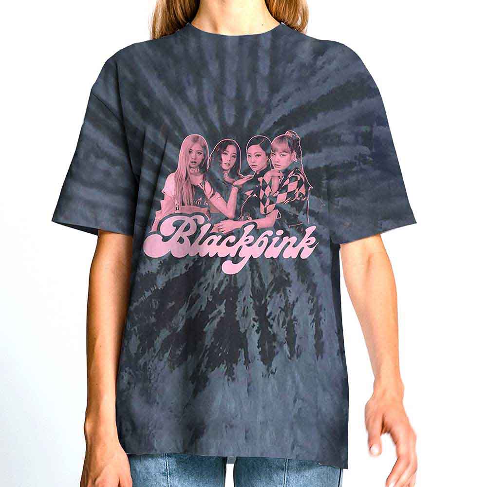 BlackPink Unisex T-Shirt: Photo (Black) (Wash Collection)