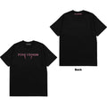 BlackPink Unisex T-Shirt: Pink Venom Logo (Black) (Back Print)