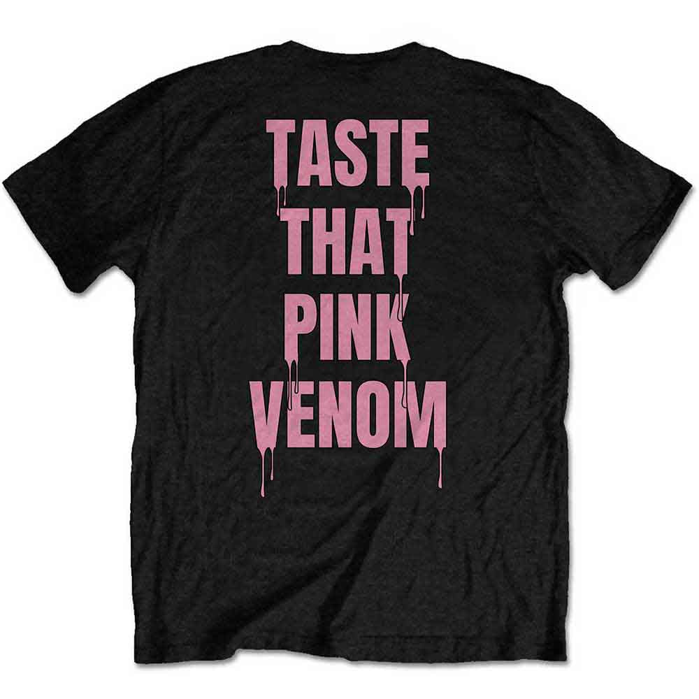 BlackPink Unisex T-Shirt: Taste That (Black) (Back Print)