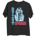 Britney Spears Unisex T-Shirt: Neon Light (Black)
