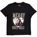 Britney Spears Ladies T-Shirt: Merry Britmas (Black)