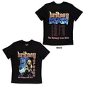 Britney Spears Ladies T-Shirt: Britney Tour (Black) (Back Print)