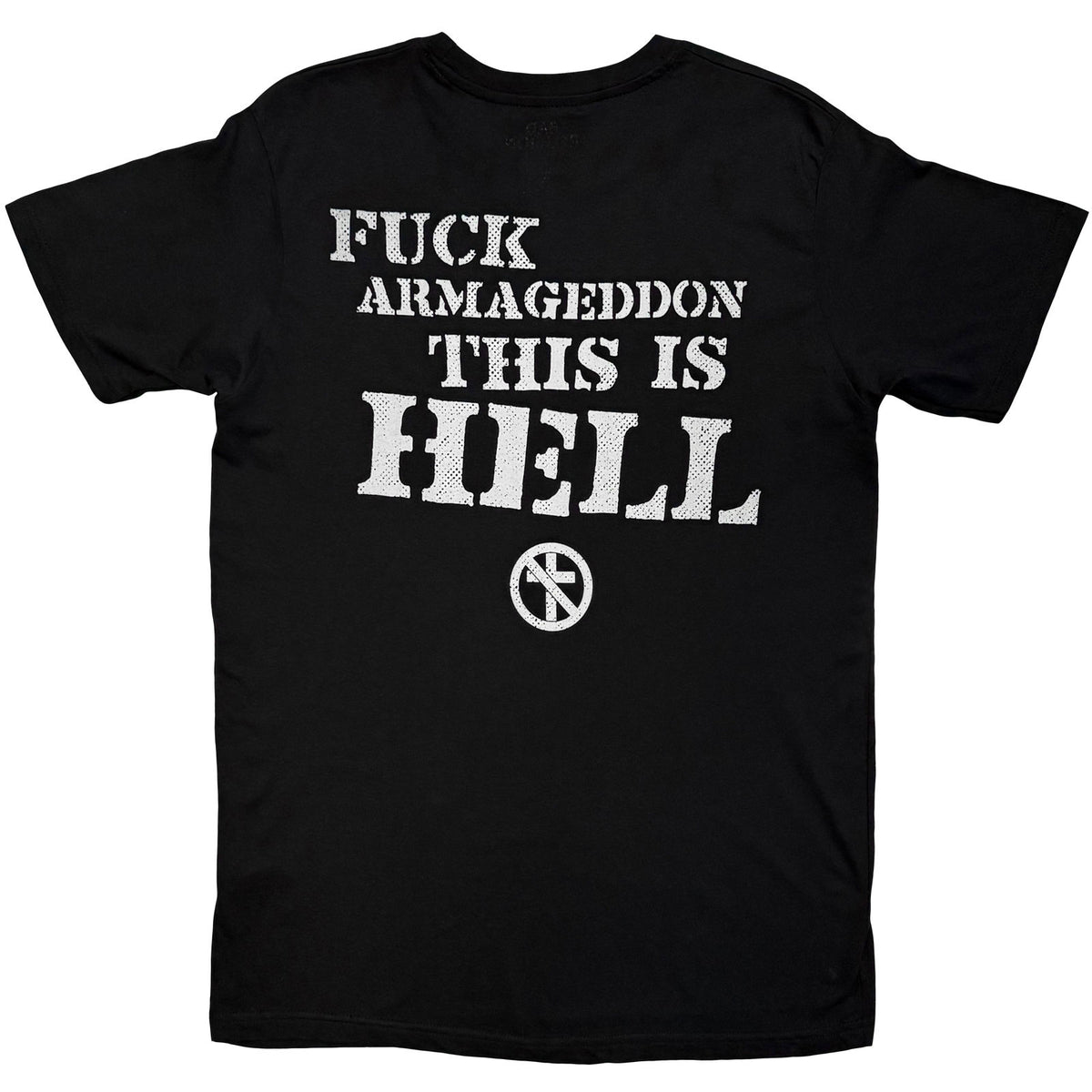 Bad Religion Unisex T-Shirt: This Is Hell (Black) (Back Print)
