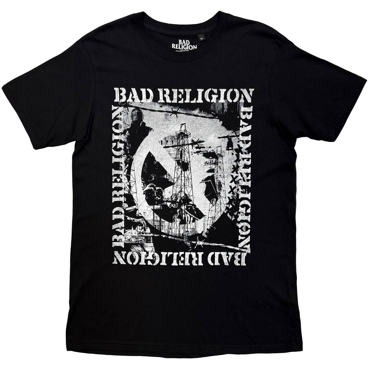 Bad Religion Unisex T-Shirt: This Is Hell (Black) (Back Print)