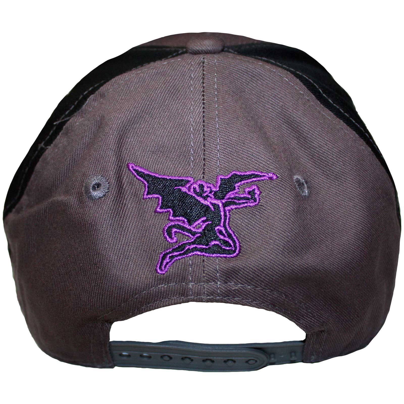 Black Sabbath Unisex Baseball Cap: Wavy Logo (Black & Charcoal Grey) (2-Tone)