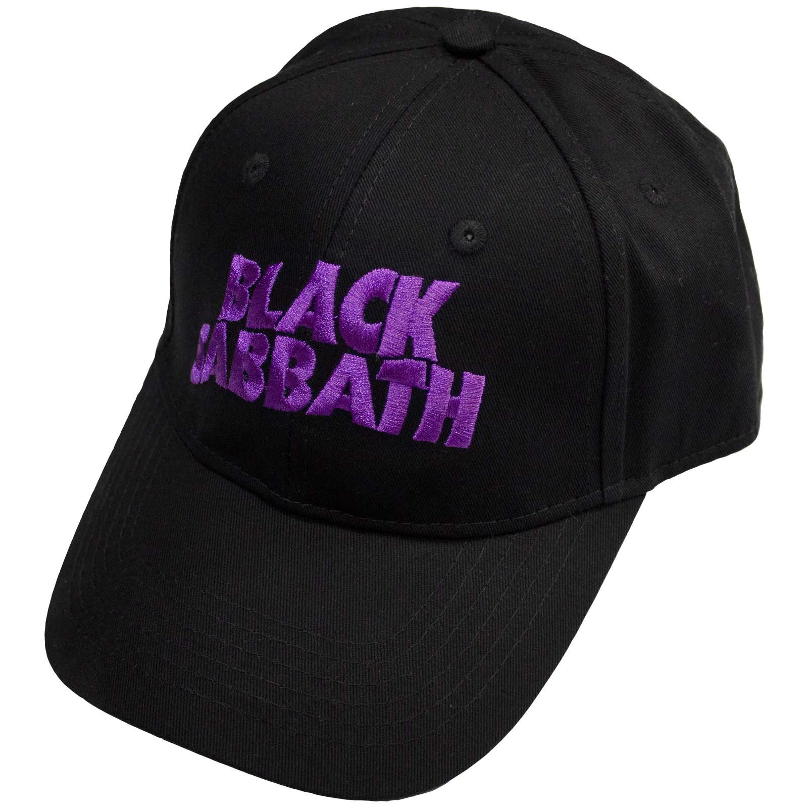 Black Sabbath Unisex Baseball Cap: Demon & Logo (Black)