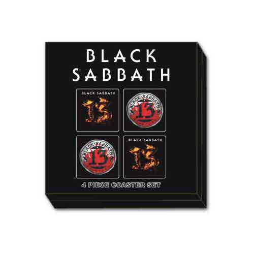 Black Sabbath Coaster Set: 13