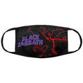 Black Sabbath Face Mask: Red Thunder V. 1 (Black)