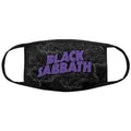 Black Sabbath Face Mask: Distressed (Black)
